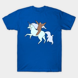 Sloth Riding a Unicorn T-Shirt